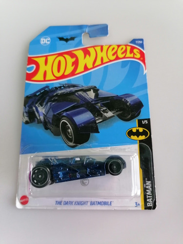 Hot Wheel The Dark Knight Batmobile Treasure Hunt Basico