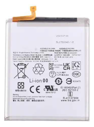 Bateria 100% Original Eb-ba546aby Para Samsung A54 5g A34 5g
