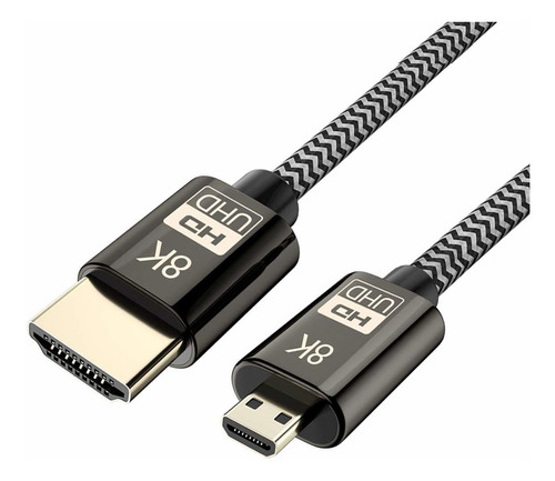 Micro Hdmi Ultra Hd Uhd Hz Cable Gbs Para Tablet Camara