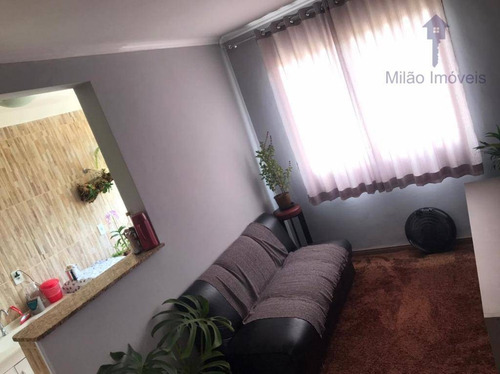 Apartamento Com 2 Dormitórios À Venda, 47 M² Por R$ 152.000 - Parque Sicília - Campolim - Votorantim/sp - Ap1419