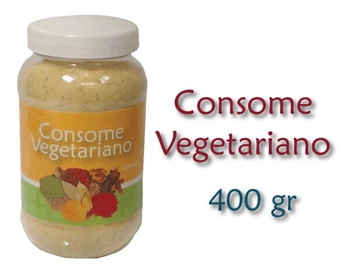 Imagen 1 de 3 de Consome Vegetariano 400 Grs Vegano , Vegetal , Kesane
