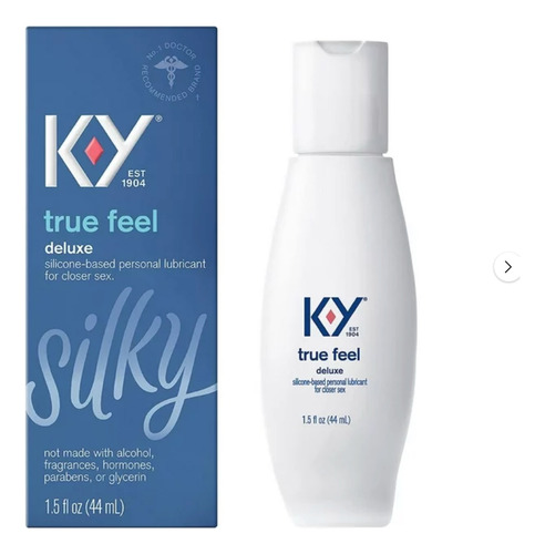 Lubricante Ky True Feel 1.5oz Base Silicon Sin Alcohol