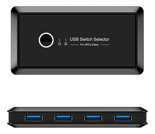 Caja De Interruptores Usb Kvm Usb 3.0 Switcher