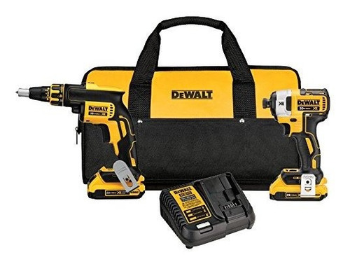 Dewalt Dck267d2 20v Max Xr Drywall Screwgun Y Impact Driver 