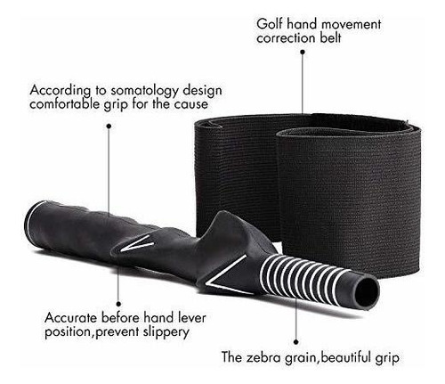 Herramienta De Entrenamiento De Swing De Golf Banda De Brazo