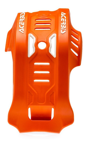 Imagen 4 de 4 de Protector De Motor Skid Plate Ktm Exc-f 450 2020 Naran/blan