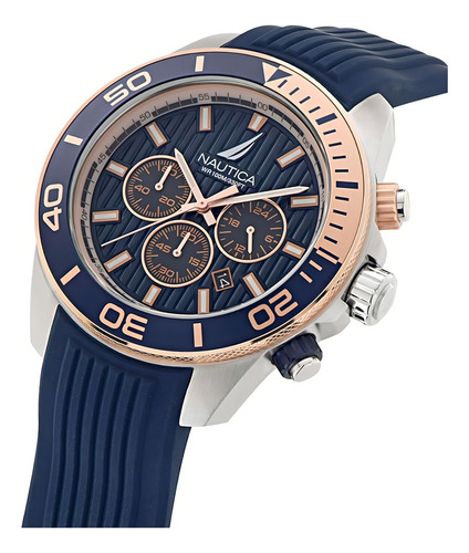 Reloj Para Hombre Nautica One Napnof304 Azul