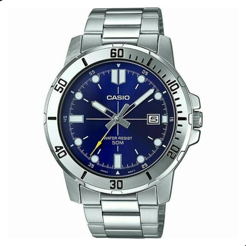 Relógio Masculino Original Casio Collection  Prata Barato