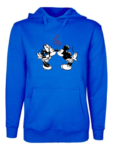 Polerón Estampado Mickey Y Minnie