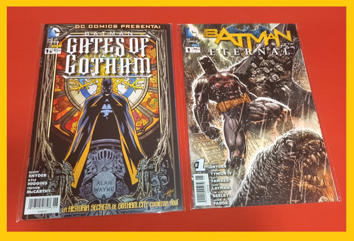 Batman Eternal #1 Gates Of Gotham #1 En Español Dc Comics (Usado)