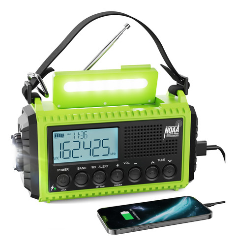 Raynic - Radio De Emergencia 5000, Radio Meteorologica, Con 