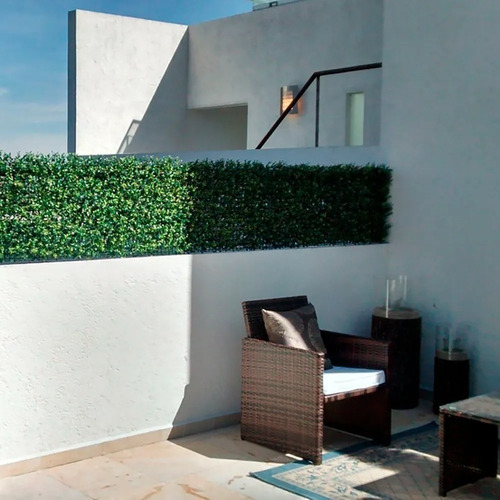 Imagen 4 de 8 de 15 Pasto Trebol Jardin Decoracion Pared Malla Sintetic 60x40