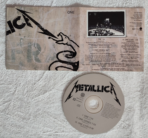 Metallica ... And Justice For All Australian Limited Edition (Usado)