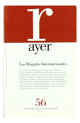 Libro Brigadas Internacionales Las (ayer 56)de Requena Gall