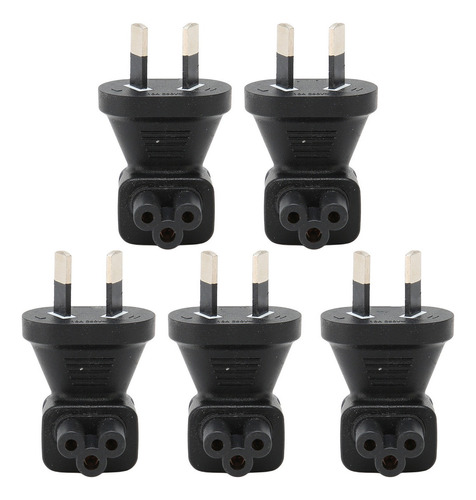 Adaptador De Corriente Hembra Au Plug A Iec320 C5 5 Piece