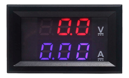 Display Voltimetro Amperimetro 100v 10a Rojo Azul