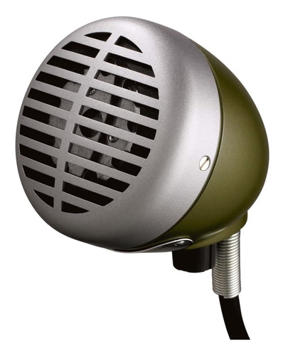 Shure 520dx Micrófono Omnidireccional De Armónica Bala Verde