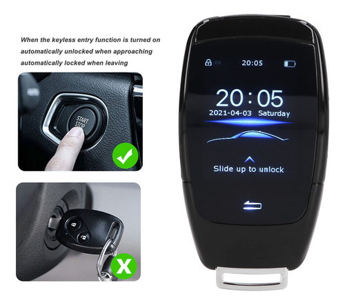 F Llave Remota Inteligente Universal Tk900, Pantalla Táctil