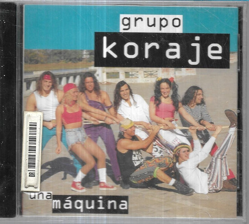 Grupo Koraje Album Una Maquina Sello Leader Cd Nuevo Sellado
