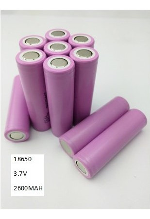 Batería Litio 18650 2600 Mah 3 Pack