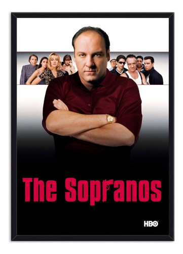 Cuadro Decorativo Série The Sopranos 