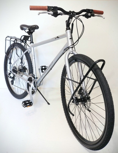 Bicicleta Khs Híbrida Cicloturismo Urbana 24v Disco Cromoly