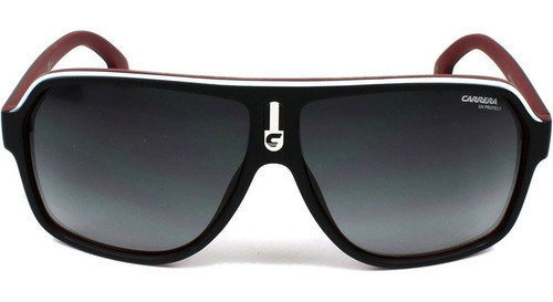 Lentes De Sol Carrera 1001/s Blx9o Bordeaux Negro/roj Hombre Color Negro/Rojo Lente Gris oscuro Varilla Ngo-Rojo Armazón Negro Diseño Classic