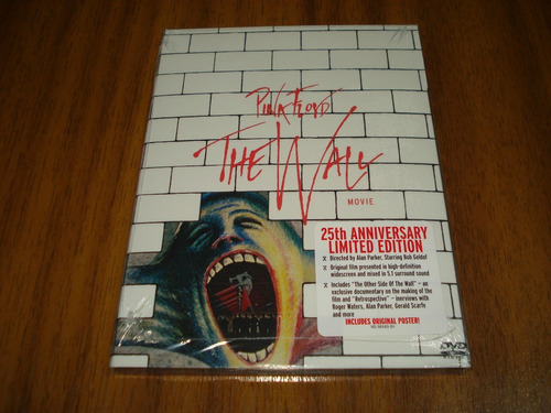 Dvd Pink  Floyd / The Wall (nuevo Y Sellado) Made In Usa