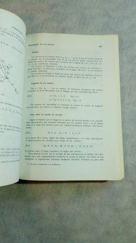 Introducción A La Combinatoria Y Sus Aplicaciones (Usado)