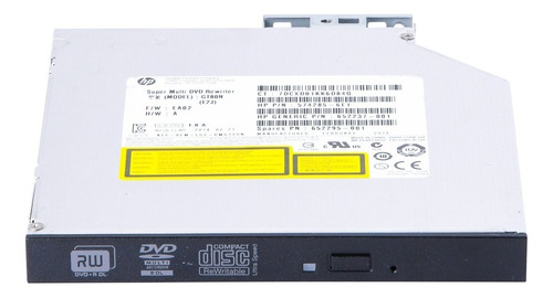 Unidad Dvd-rw Optical Hp Slim 12.7mm Para Servidor Sata G8