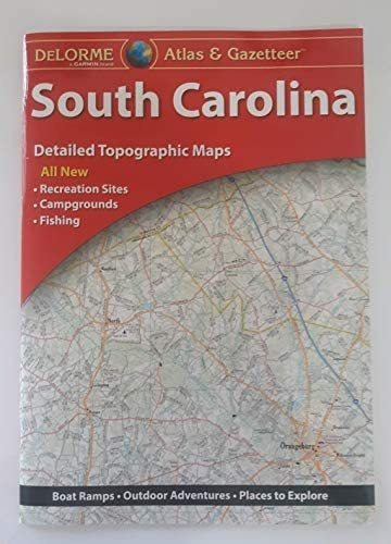 Garmin Delorme Atlas & ; Gazetteer Paper Maps South Carolina