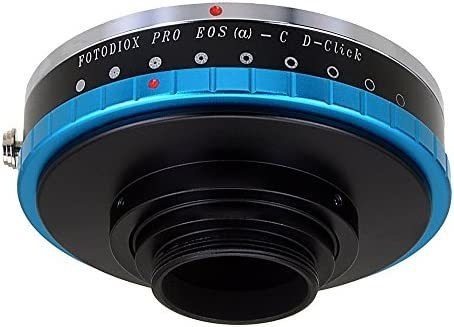 Imagen 3 de 4 de Adaptador De Montura De Lente Fotodiox Pro Iris Compatible C