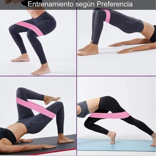 Set X5 Bandas Elásticas Ligas Ejercicio Entrenamiento