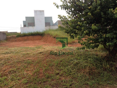 Terreno Residencial À Venda, Serramar, Rio Das Ostras. - Te0139