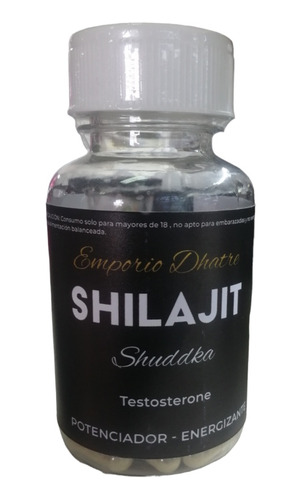 Shilajit 60 Cápsulas 500 Mg