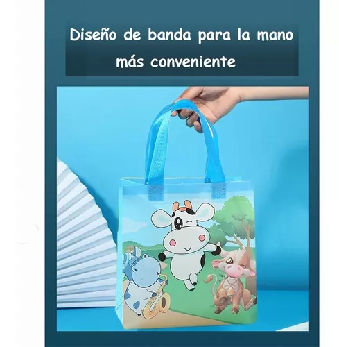 12 Piezas Bolsas Regalo Cumpleaños Infantil,21×15×8 cm Animales Bolsas  Cumpleaños Infantil,Bolsas Papel Regalo,Bolsas Papel Cumpleaños  Infantil,Bolsas