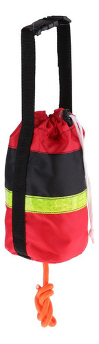 2 Bolsa Negra Roja De Cuerda No Reflectante De 16 Metros