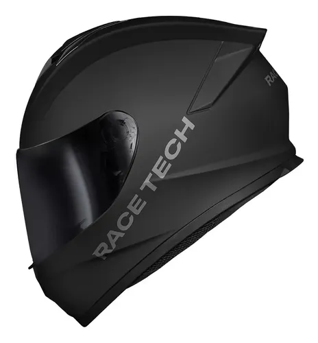 Capacete Race Tech Hit Monocolor Preto Fosco Tamanho Do Capacete 56