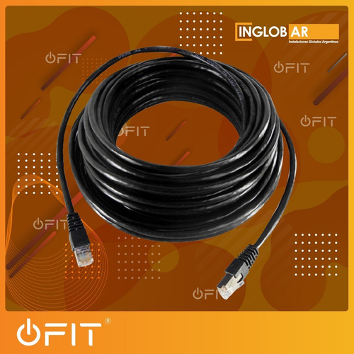 Imagen 3 de 10 de Cable De Red Armado Rj45 10 Metros Utp Cat 5e Exterior