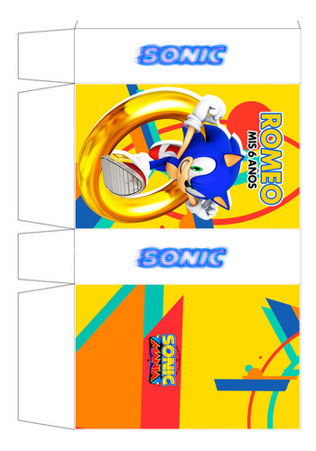 Sonic (kit Para Imprimir)