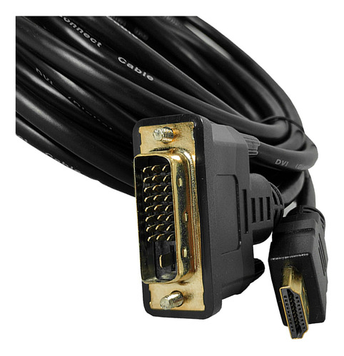 Cabo Hdmi X Dvi 24+1 De 10 Metros