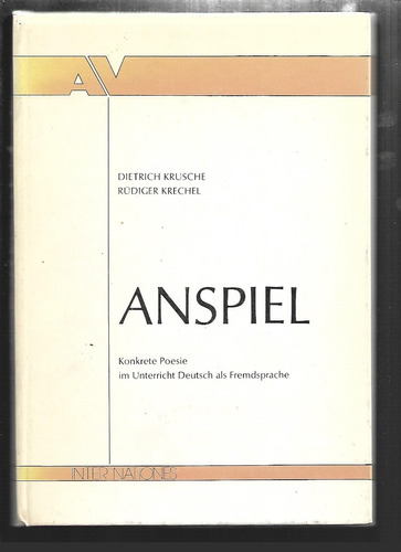 Anspiel - Dietrich Krusche & Rudiger Krechel - 1988