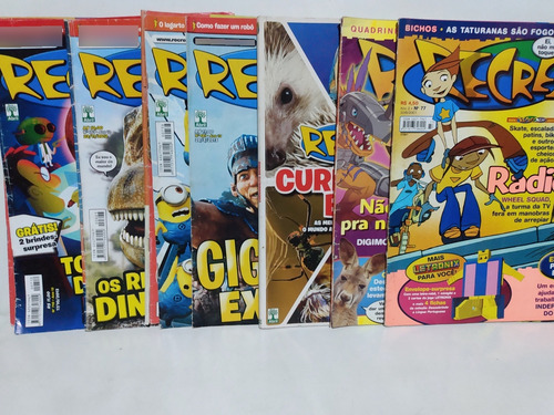 Revistas Coleção Recreio - Lote De,10 Vol Anos 2001 2003 (Usado)
