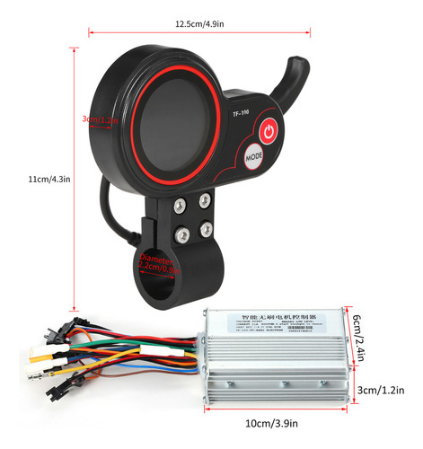 Controlador Motor Scooter Eléctrico 48v.kugoo M4