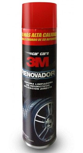 Renovador De Neumatico Spray 480cc Car Care  3m Mimbral