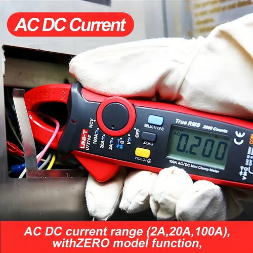 Pinza Amperimétrica Digital Uni-t Ut210e 100a