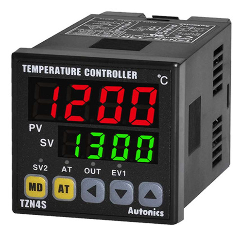 Controlador De Temp. 1/16 Din 1 Alarma Autonics Tk4s-14rr