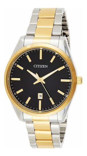 Citizen Reloj De Pulsera De Cuarzo De Dos Tonos Para Hombres