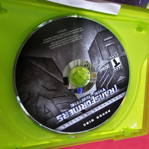 Transformers The Game Cybertron Edition Xbox 360 Original (Usado)