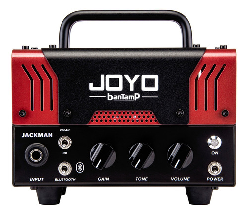 Amplificador Joyo Bantamp Jackman Transistor para guitarra de 20W cor vermelho/preto 110V/240V